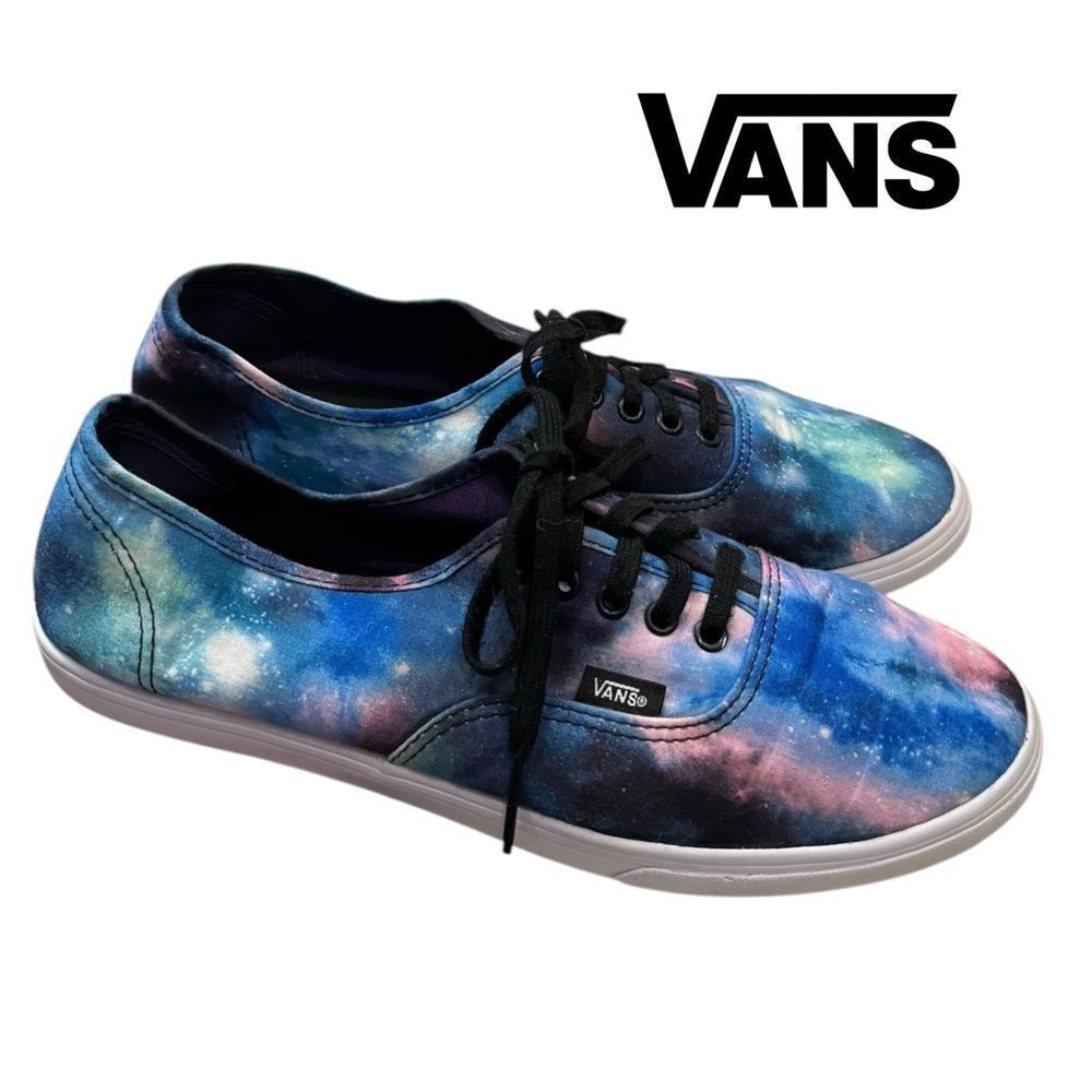 Vans Cosmic Galaxy Low Top Lace Women's Men's Skate Shoes 10.5  9